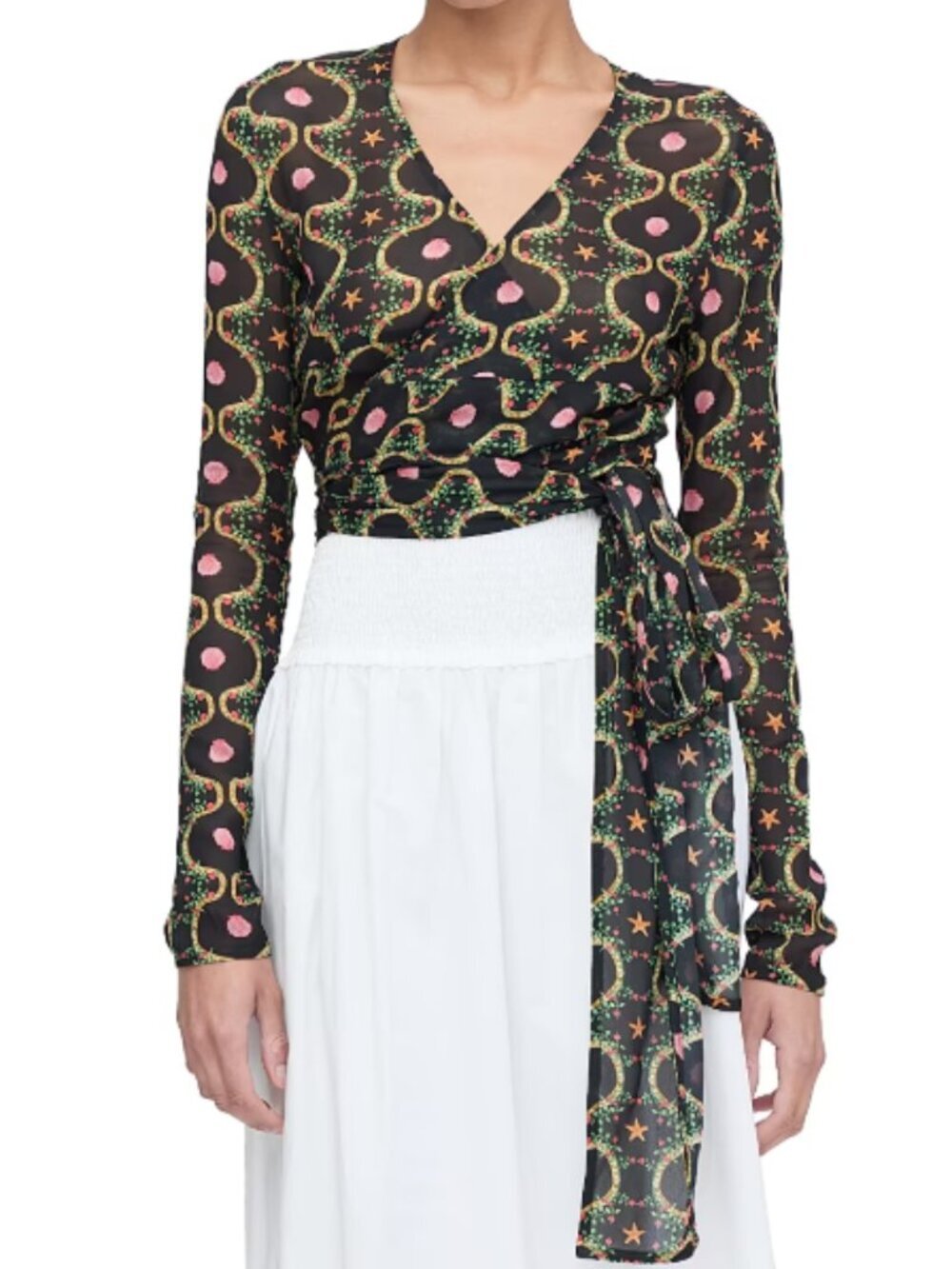 HILL HOUSE HOME The Aviva Wrap Top - Size XXS NWT